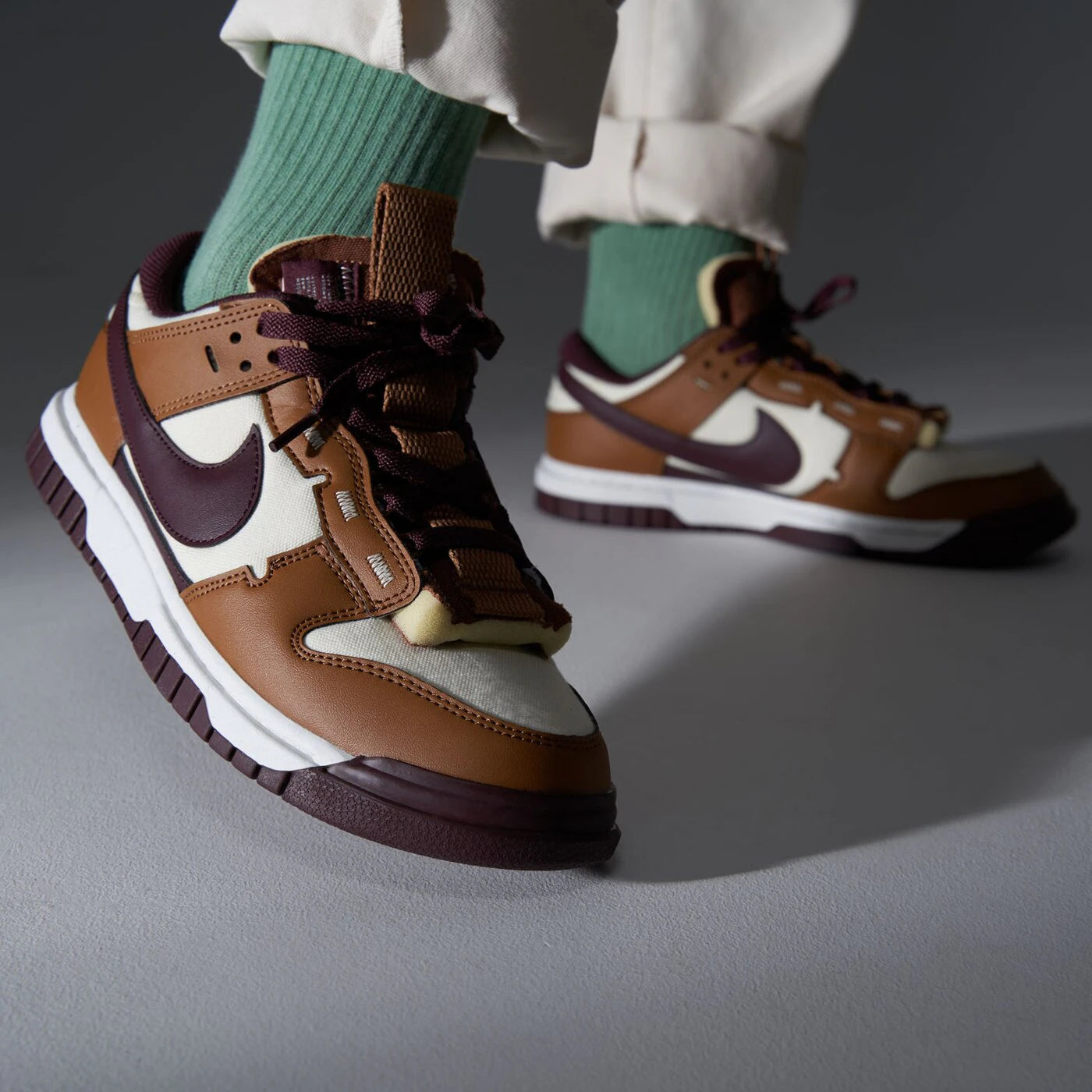 Nike Dunk Low Jumbo Light British Tan (COD73N2)