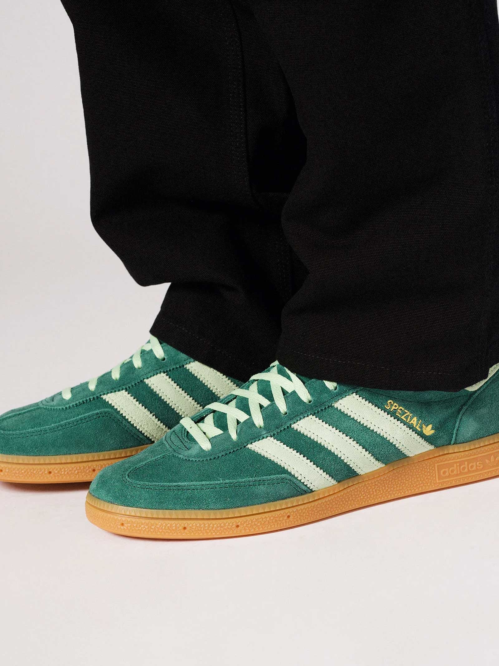 Adidas handball Spezial in camoscio verde