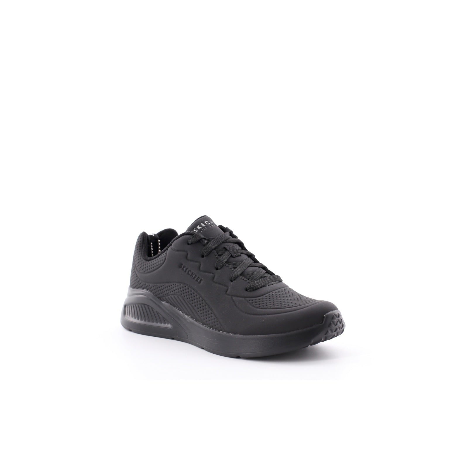Skechers Uno Lite Lighert Black Ecopelle (COD3)